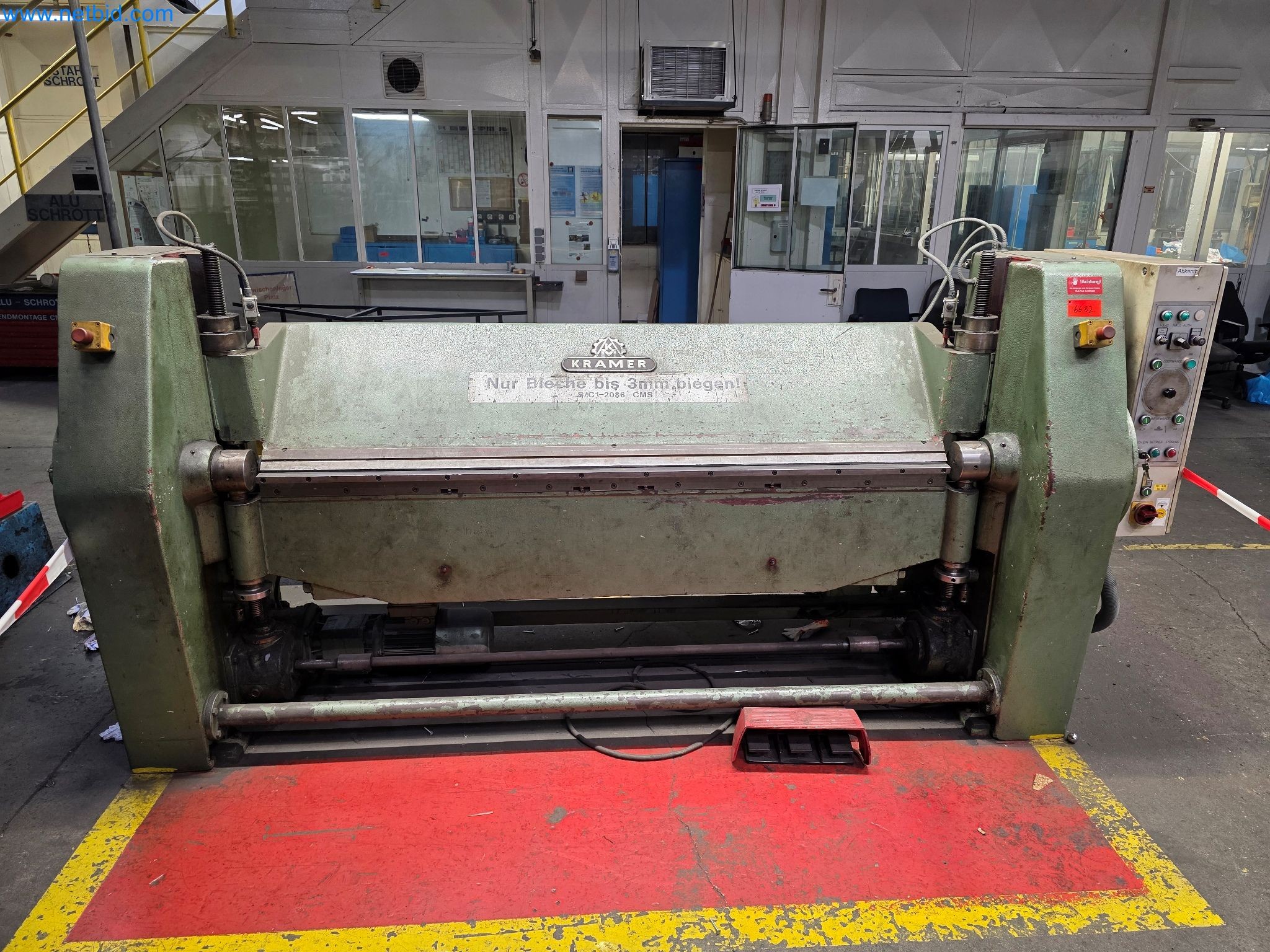 Schwenkbiegemaschine Kramer AMUT III 2000/3